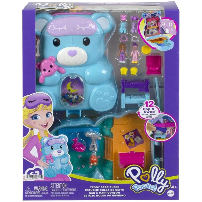 Polly Pocket Çanta Olabilen Micro Oyun Setleri GKJ63-HGC39