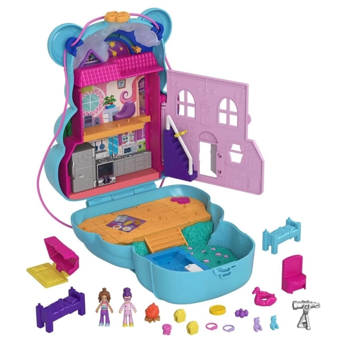 Polly Pocket Çanta Olabilen Micro Oyun Setleri GKJ63-HGC39