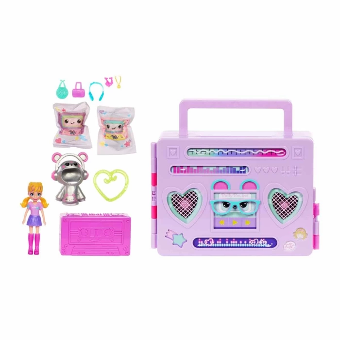 Polly Pocket Disko Dansı Eğlenceli Kıyafetler Oyun Seti HRD65