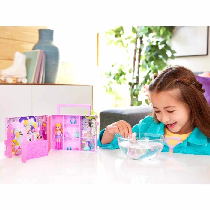 Polly Pocket Disko Dansı Eğlenceli Kıyafetler Oyun Seti HRD65