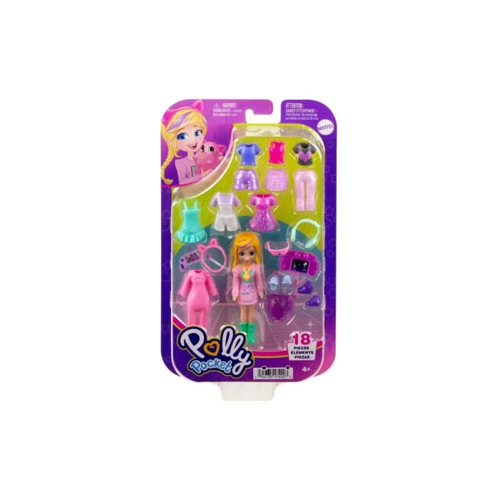 Polly Pocket Farklı Kombin Eğlencesi Oyun Setleri Hkv88