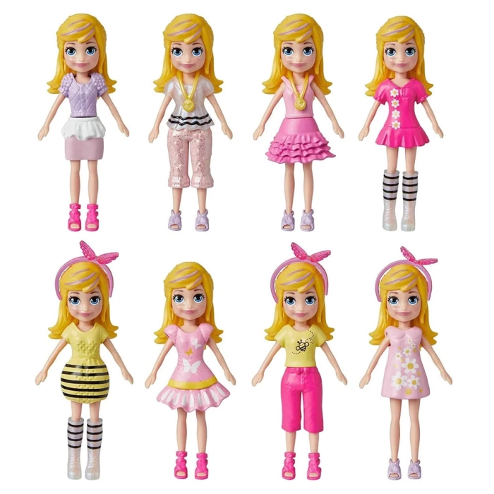 Polly Pocket Farklı Kombin Eğlencesi Oyun Setleri HKV88-HKV89