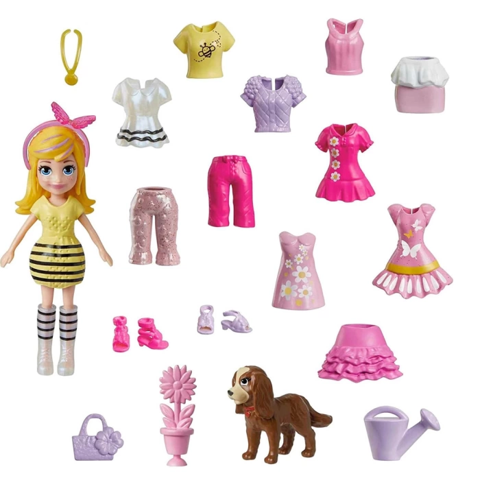 Polly Pocket Farklı Kombin Eğlencesi Oyun Setleri HKV88-HKV89