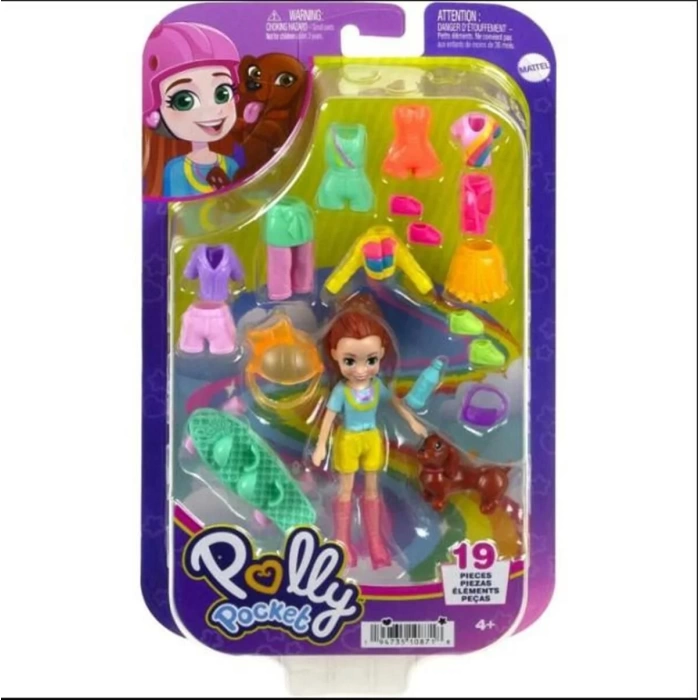 Polly Pocket Farklı Kombin Eğlencesi Oyun Setleri HKV88-HKV90