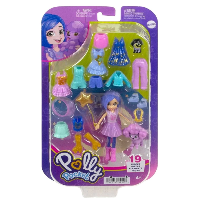 Polly Pocket Farklı Kombin Eğlencesi Oyun Setleri HKV88-HKV93