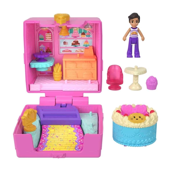 Polly Pocket Mini Kompakt Oyun Seti Sürpriz Paket JCR44