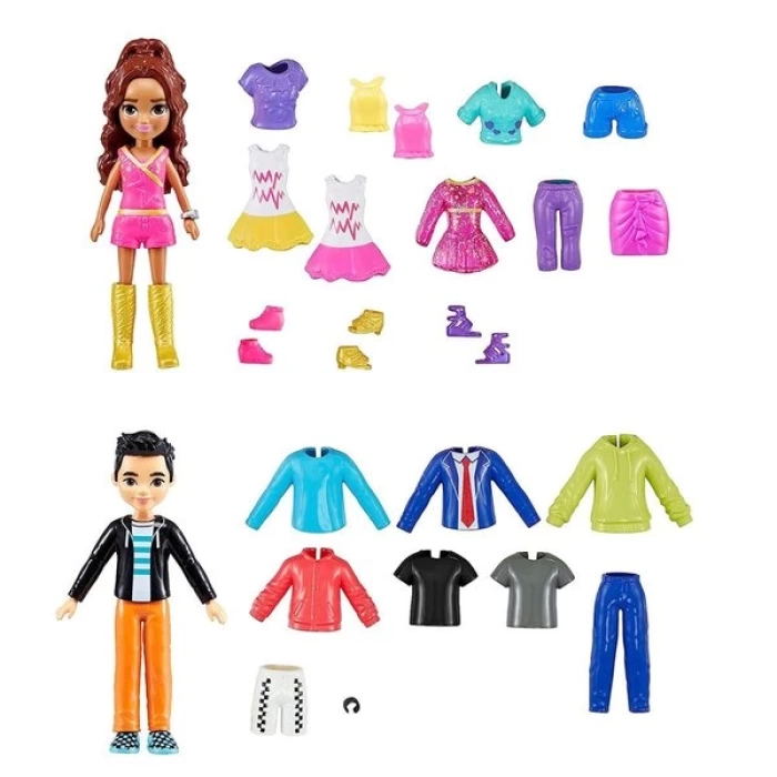 Polly Pocket ve Arkadaşları Kombin Eğlencesi Oyun Seti HKW10