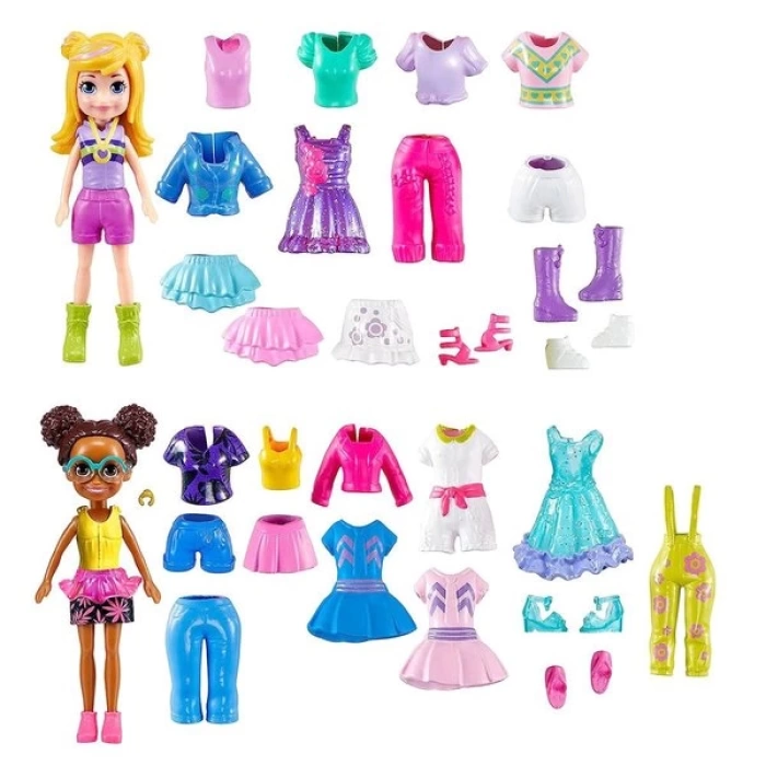 Polly Pocket ve Arkadaşları Kombin Eğlencesi Oyun Seti HKW10