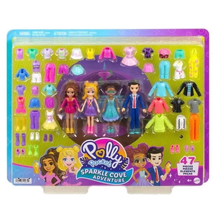 Polly Pocket ve Arkadaşları Kombin Eğlencesi Oyun Seti HKW10