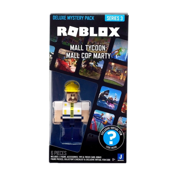 Roblox Delüks Sürpriz Paket Mall Tycoon Mall Cop Marty ROX0007