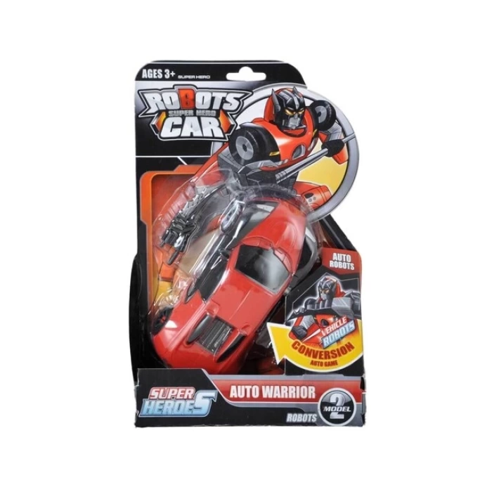 Robot Transformer - Kırmızı - Siyah