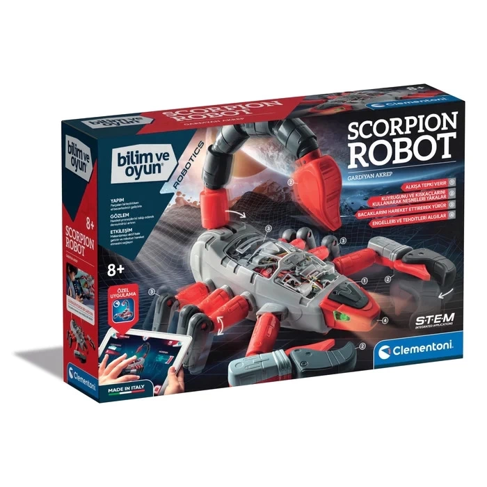 Robotik Laboratuvarı - Scorpion Robot - CLE-64331