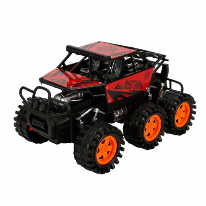 Maxx Wheels Rock Crawler Sürtmeli Araba 21 cm. - Kırmızı