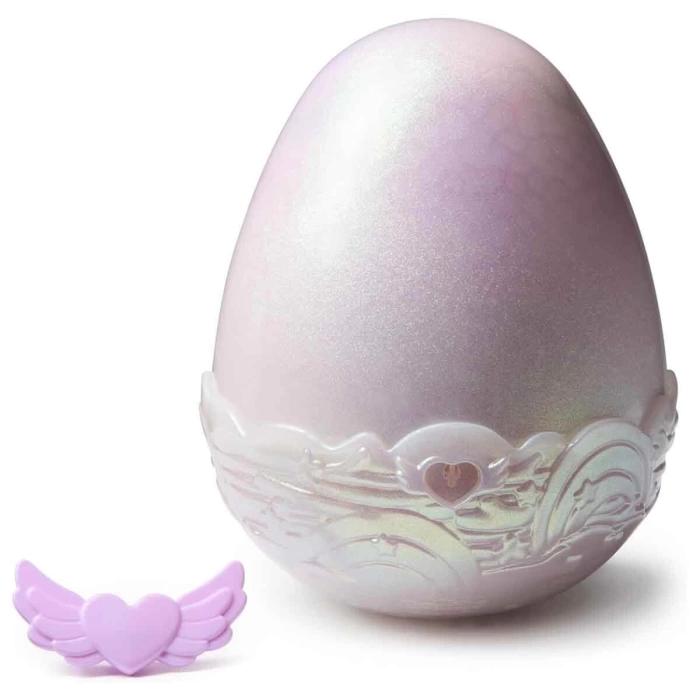 Sesli ve Işıklı Hatchimals Alive Mystery Hatch Pufficorn İnteraktif Peluş Sürpriz Yumurta