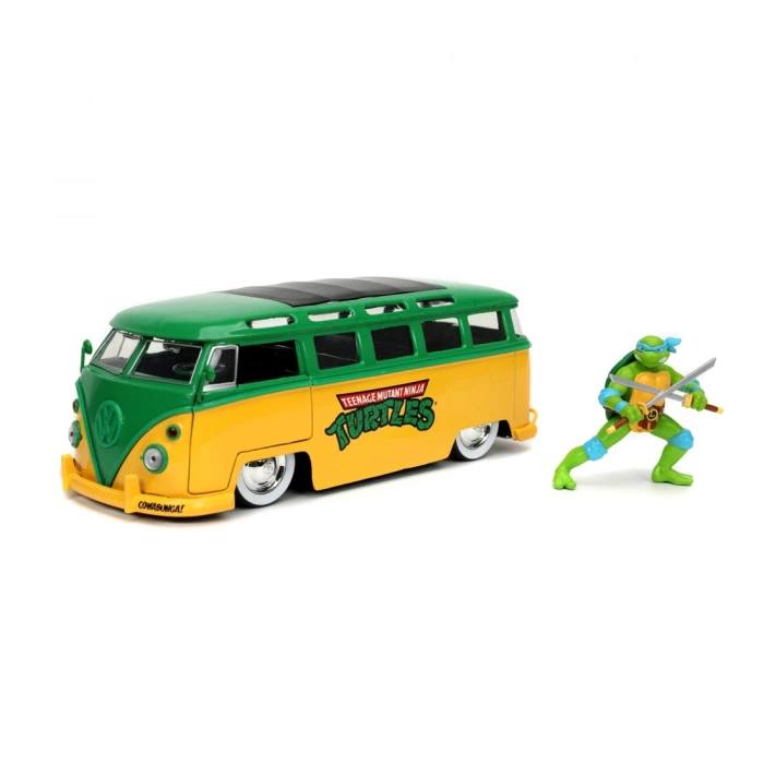 Sımba Turtles Leonardo 1962 Vw Bus 1:24 253285000
