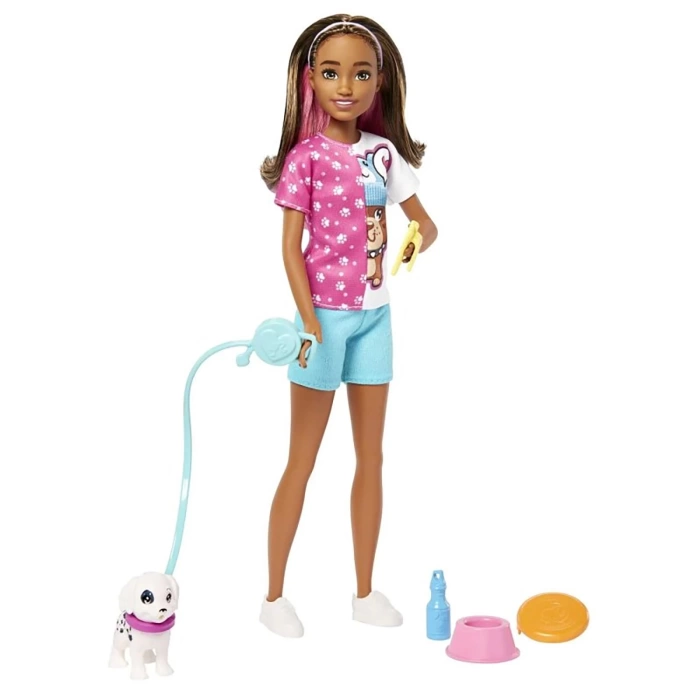 Barbie Skipper Köpek Bakıcısı Bebek Ve Aksesuarları - HKD77