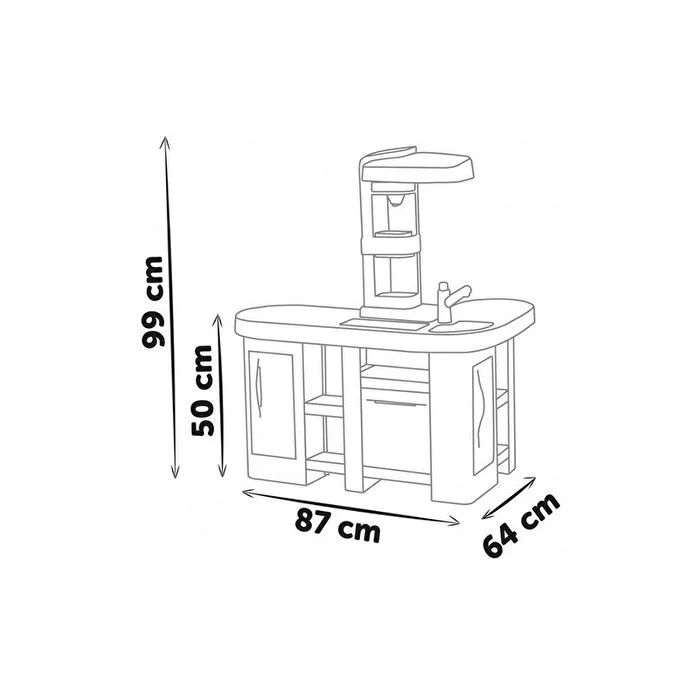 SMB-7600311053Smoby Tefal Studio XL Bubble Mutfak Setİ