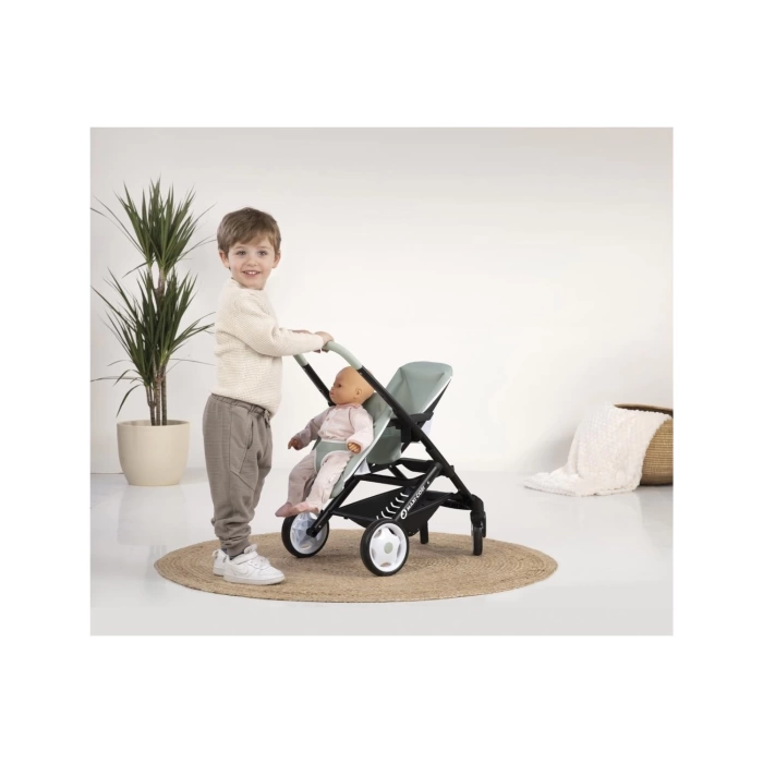 Smoby Maxi-Cosi&Quinny Oyuncak İkiz Bebek Arabası - Adaçayı Yeşili 253220