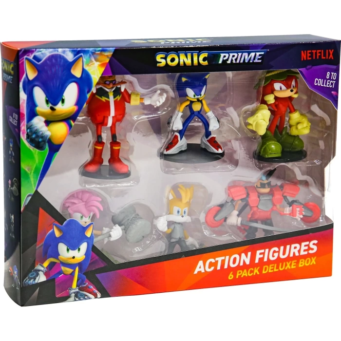 Sonic 6lı Aksiyon Figür Set Model - PMI-SON6070