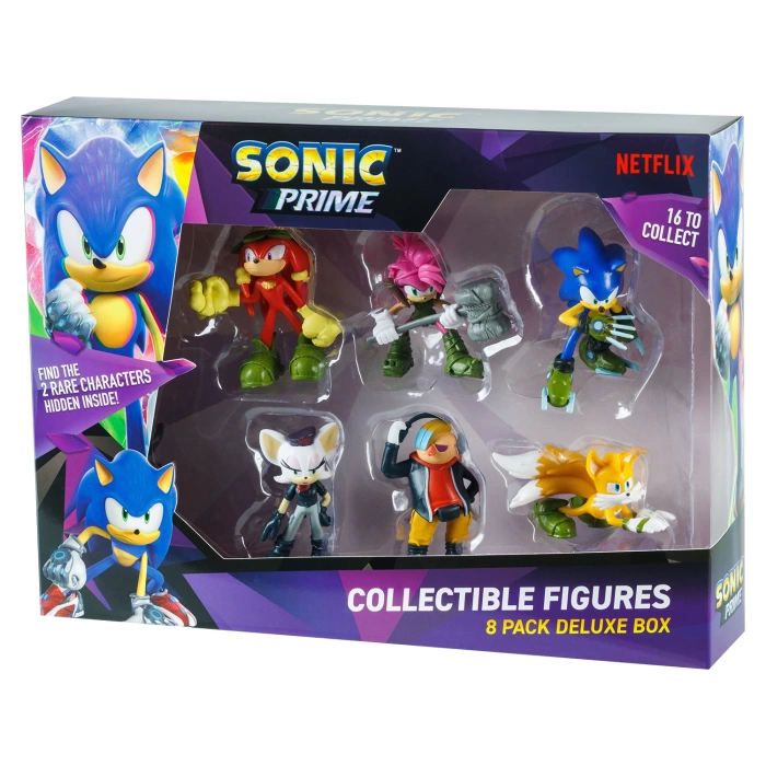 Sonic Koleksiyon Figürleri 8’li Deluxe Set!