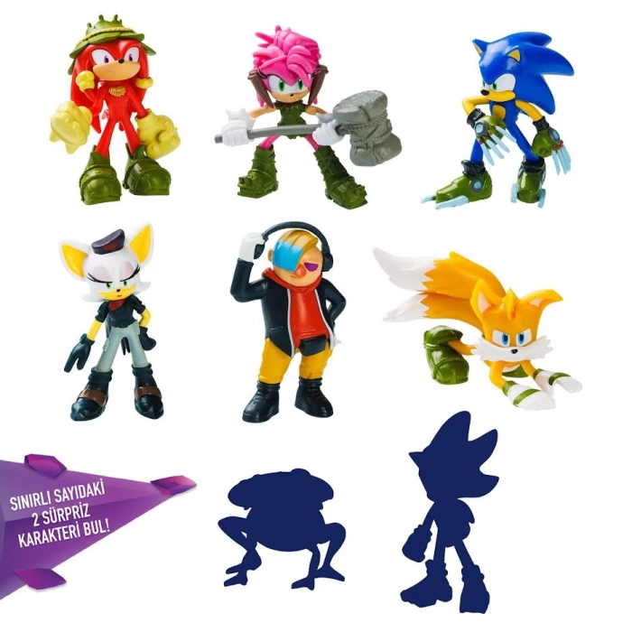 Sonic Koleksiyon Figürleri 8’li Deluxe Set!