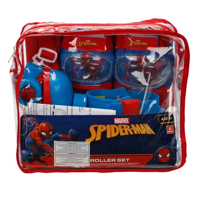 Spiderman 4 Teker Paten Seti