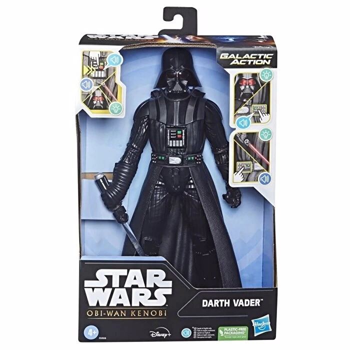 Star Wars Galactic Action Obi-wan Kenobi Darth Vader F5955