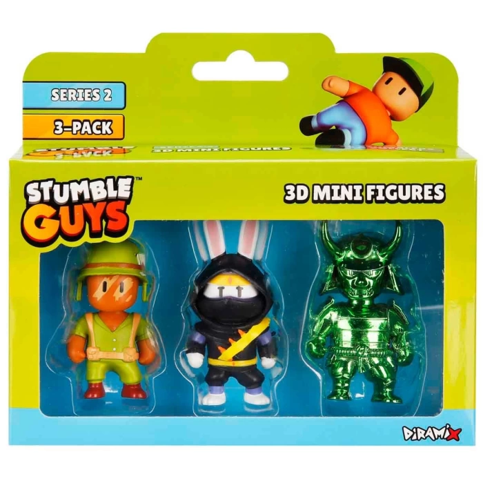 Stumble Guys 3’lü Mini Figür Seti S2 TUY15000