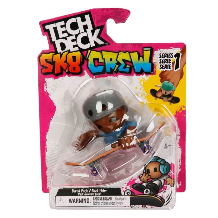 Tech Deck SK8 Crew Figürlü Parmak Kaykayı S1