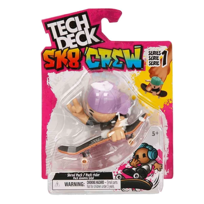 Tech Deck SK8 Crew Figürlü Parmak Kaykayı S1