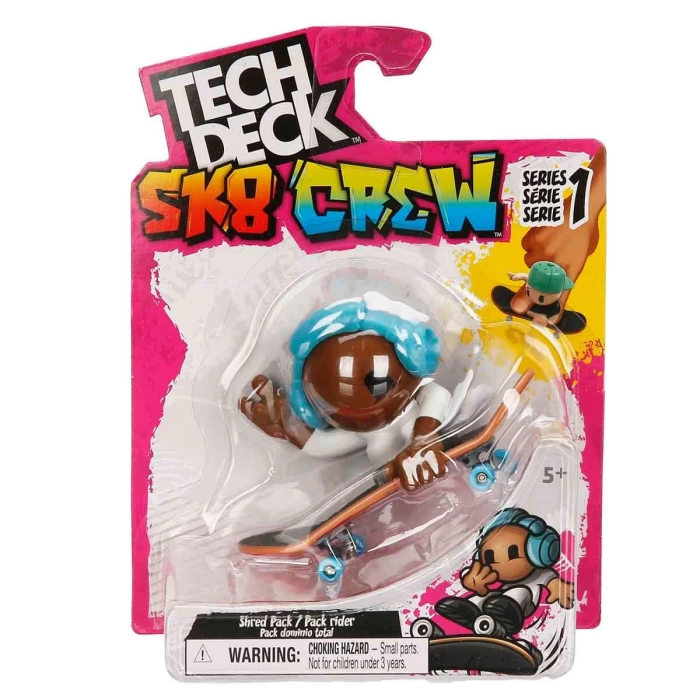 Tech Deck SK8 Crew Figürlü Parmak Kaykayı S1