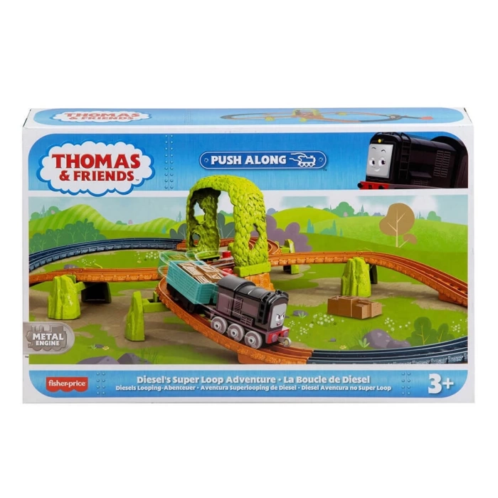 Thomas & Friends Tren Seti Sür-Bırak HGY82-HGY85