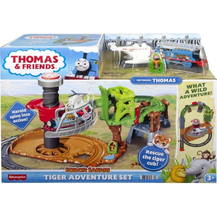 Thomas ve Arkadaşları Sodor Safari Kurtarma Görevi Oyun Seti GXH06