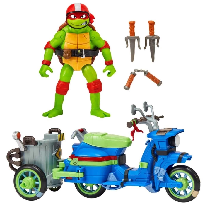 TMNT Araçlar ve Figürler TU803000 - Battle Cycle