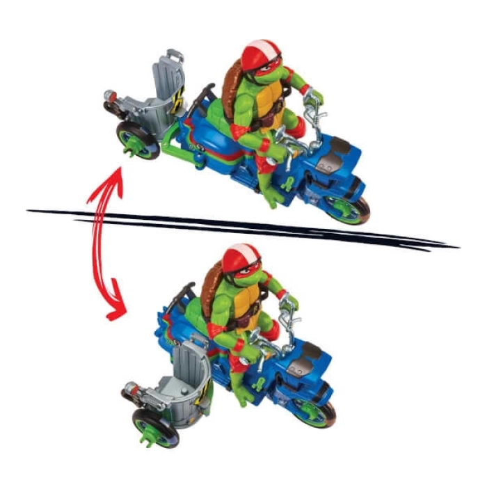 TMNT Araçlar ve Figürler TU803000 - Battle Cycle