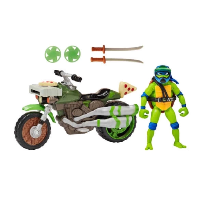 TMNT Araçlar ve Figürler TU803000 - Ninja Kick Cycle