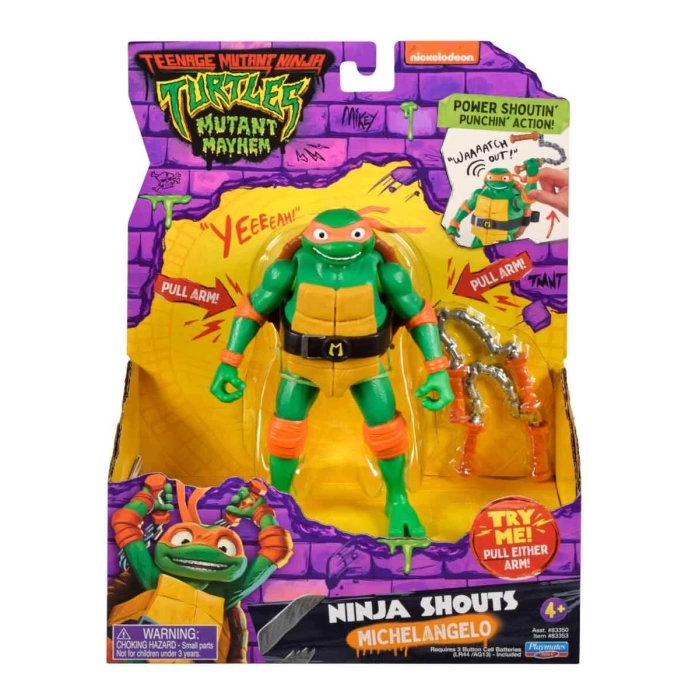 TMNT Delüks Aksiyon Figürler TU800000 - Michalengelo