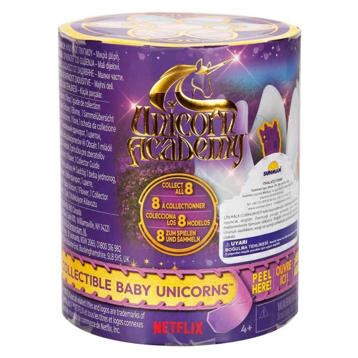 Unicorn Academy Bebek Unicorn Figürü Sürpriz Paket