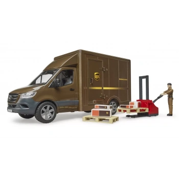 Bruder Mercedes Benz Sprinter Ups Kargo Aracı Transpalet BR02678