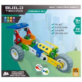Build Technic Yap Boz Araçlar - 72 Parça