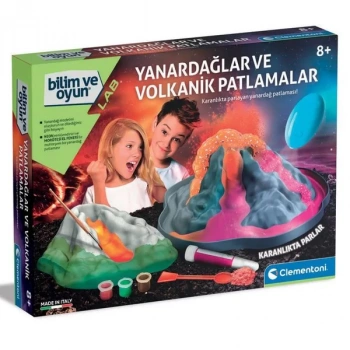 Clementoni Bilim ve Oyun Yanardağlar ve Volkanik Patlamalar 64193