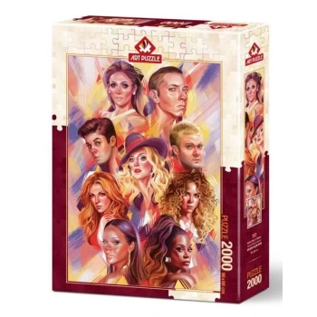 Dünya Müzik Starları 2000 Parça Puzzle