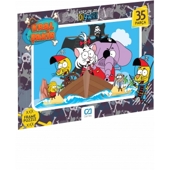 Kral Şakir 35 Parça Frame Puzzle
