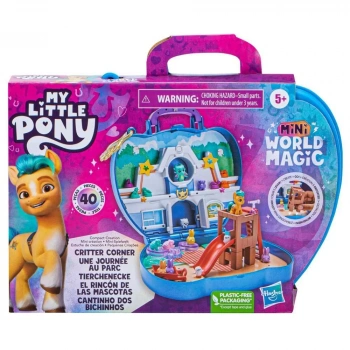 My Little Pony Mini Dünya Sihri Kompakt Yaratıcı Oyun Seti F3876-F6440 - Critter Corner Hitch Trailblazer