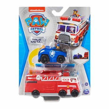 PAW Patrol True Metal İtfaiye Ekibi Aracı