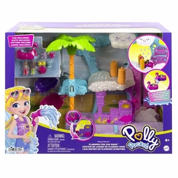 Polly Pocket Flamingo Araba Su Eğlencesi Seti HHJ05