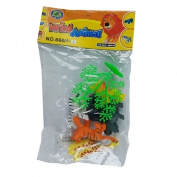 Vahşi Hayvan Oyun Seti - KZL-666H-1