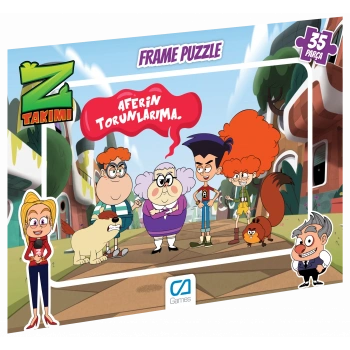 Z Takımı 35 Parça Frame Puzzle