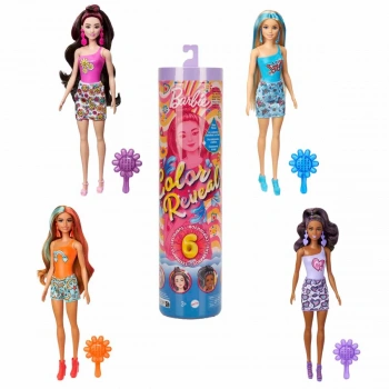 Barbie Color Reveal Renk Değiştiren Barbie Gökkuşağı Serisi Sürpriz Paket HRK06