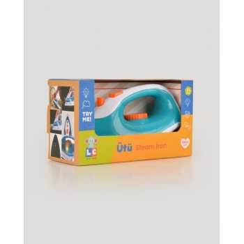 Buharlı Işıklı ve Sesli Oyuncak Ütü - LC-31002